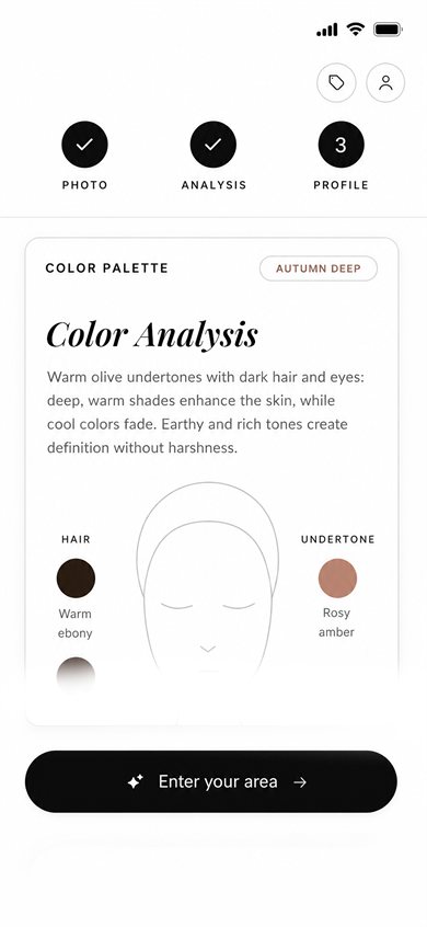Nalida — colour analysis and palette